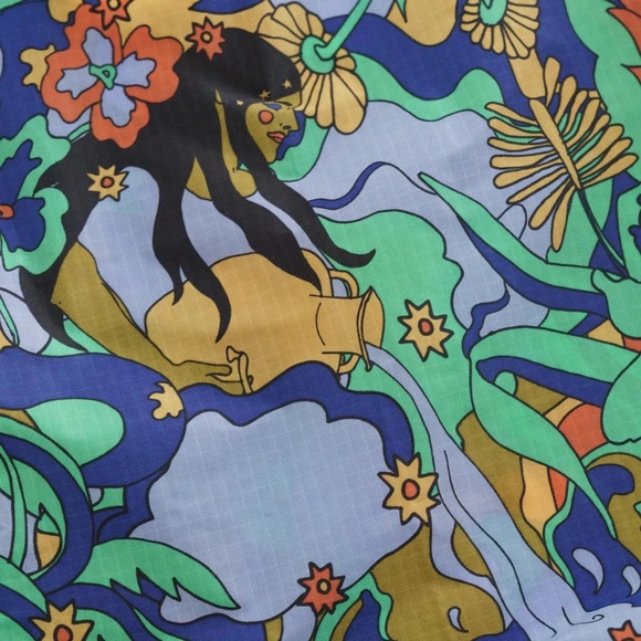 RARE Zodiac BAGGU Aquarius Standard Sized Reusable Tote Limited Edition - Picture 3 of 3